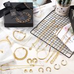 Tiamon 12 Pcs 90s Silver Gold Jewelry Set for Women Men 4 Earring Sets 4 Necklace 4 Bracelets for Girl Punk - Image 2